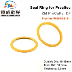 Уплотнительное кольцо Волоконно-Лазерные детали Dia.40.35mm используется для Precitec ZM ProCutter DF волокно режущая головка 37*7 мм защитные окна