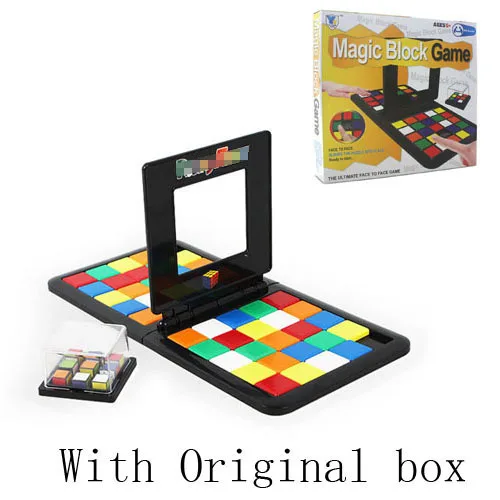 

Puzzle Cube 3d Puzzle Race Cube Board Game Children Adult Education Toys Parent -child Double Speed Game Magic Craps