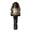 Universal 1Pc Mini Keyless Drill Chuck 0.5-3mm Screwdriver Impact Driver Adaptor 6.35mm Hex Shank Dril Bit Rotary Tools ► Photo 2/3