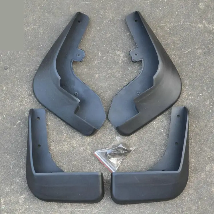 

High-quality soft plastic Mud Flaps Splash Guard Fender for Peugeot 207 2006-2013 hatchback car styling
