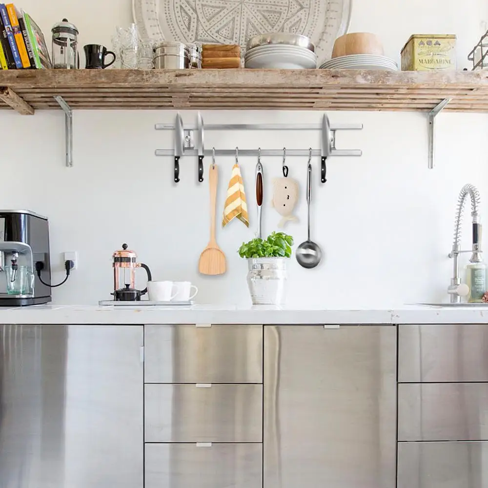 Держатель для ножей из нержавеющей стали|kitchen holder rack|utensil rackkitchen bar |