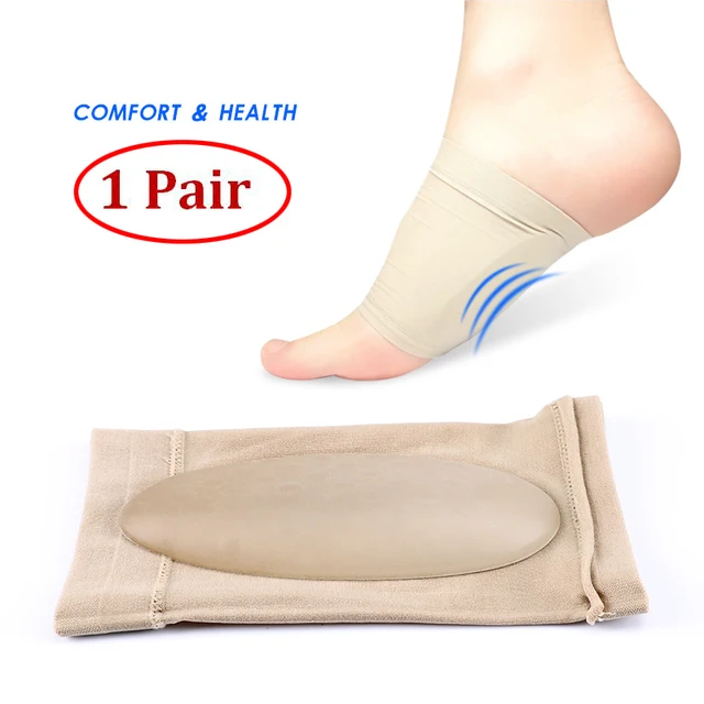Plantar Fasciitis Arch Support Orthopedic Elastic Bandage Silicone Gel