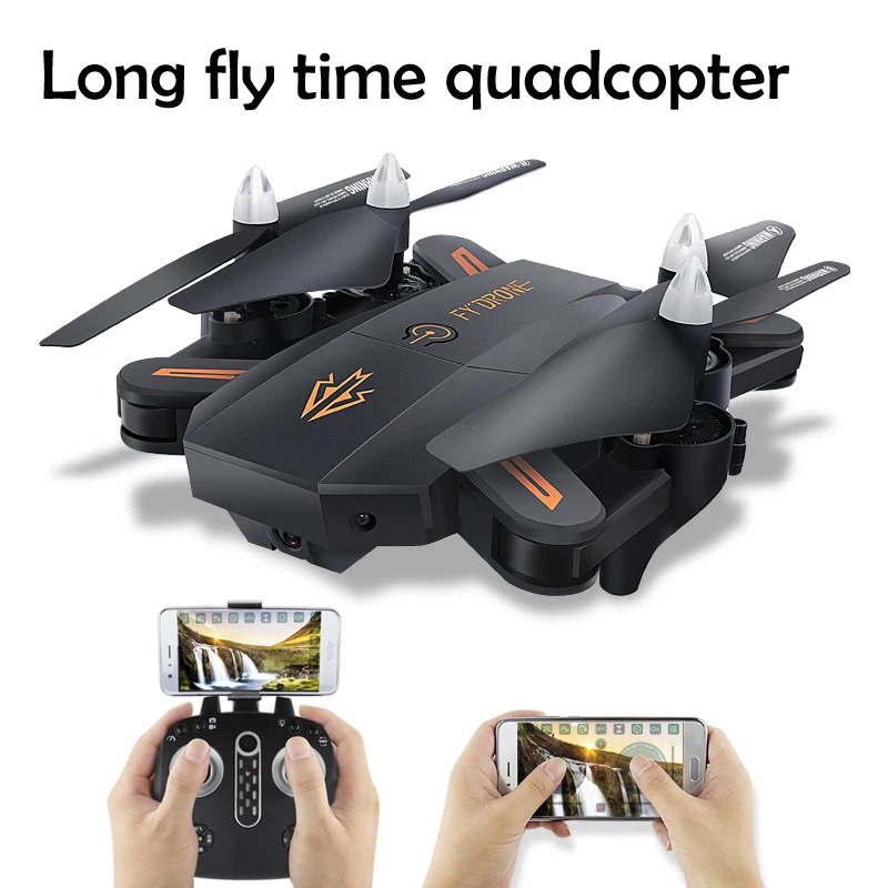 

Foldable 18minute long Fly Time RC Drone With 1080p Hd Camrea Wide Angle WIFI FPV Altitude Hold RC Quadcopter Helicopter