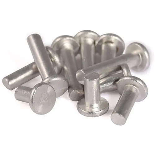 500 pcs/lot rivet à tête plate en Aluminium frapper dans des rivets