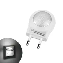 Светодиодный мини-ночник, милый светодиодный светильник с сенсором, 110 В, 220 В, европейская вилка, энергосберегающая лампа для маленьких детей, спальни, Домашний Светильник ing