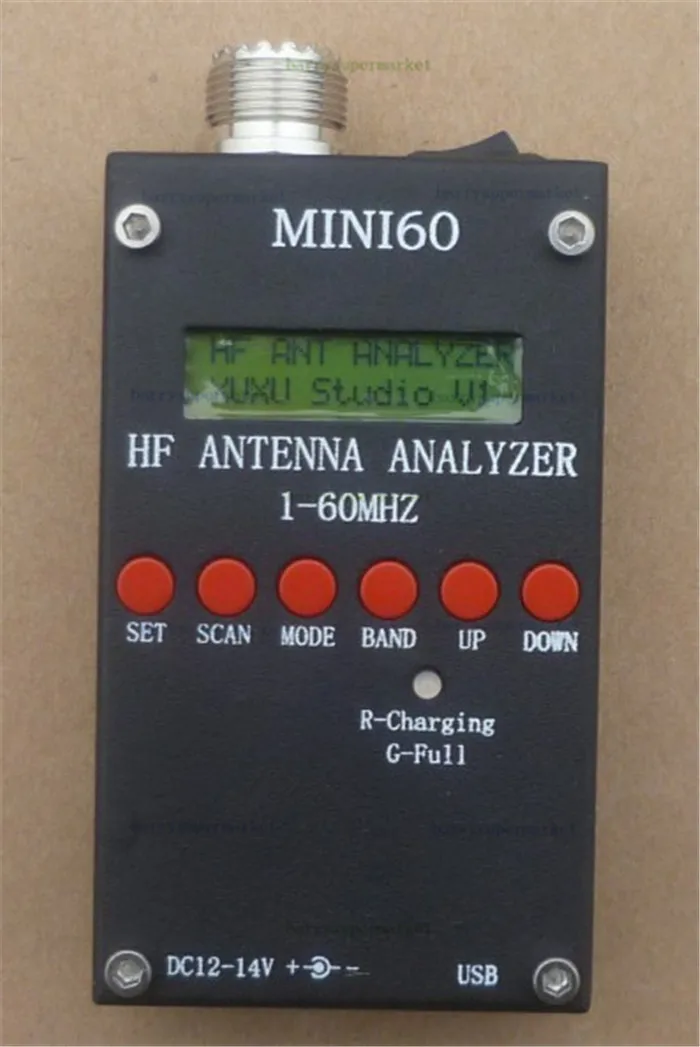 Мини HF ANT КСВ антенный анализатор SARK100 для радиолюбителей хоббистов с 3,7 в литий-ионный аккумулятор версия bluetooth