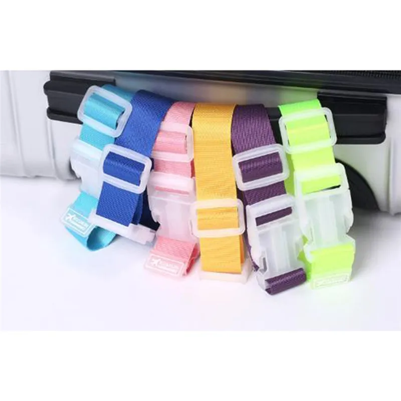 

1PC Newest Adjustable Suitcase Bag Luggage Straps Hanging Buckle Baggage Tie Down Belt Lock Hooks Travel Accessories