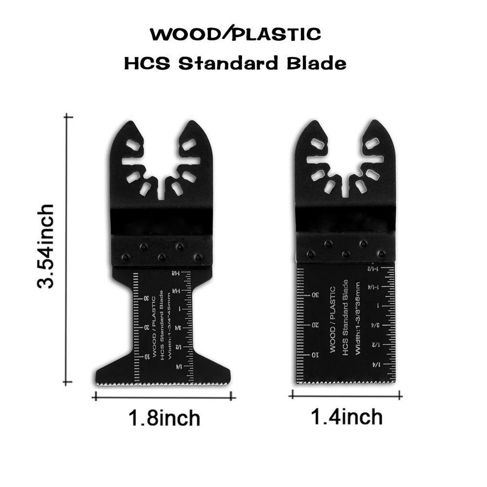 WHDZ 2pcs Universal Bi-metal Precission Multitools Saw Blade Oscillating Multi Tools Electric Function Tool Parts Power Tool WHDZ 2pcs Universal Bi-metal Precission Multitools Saw Blade Oscillating Multi Tools Electric Function Tool Parts Power Tool