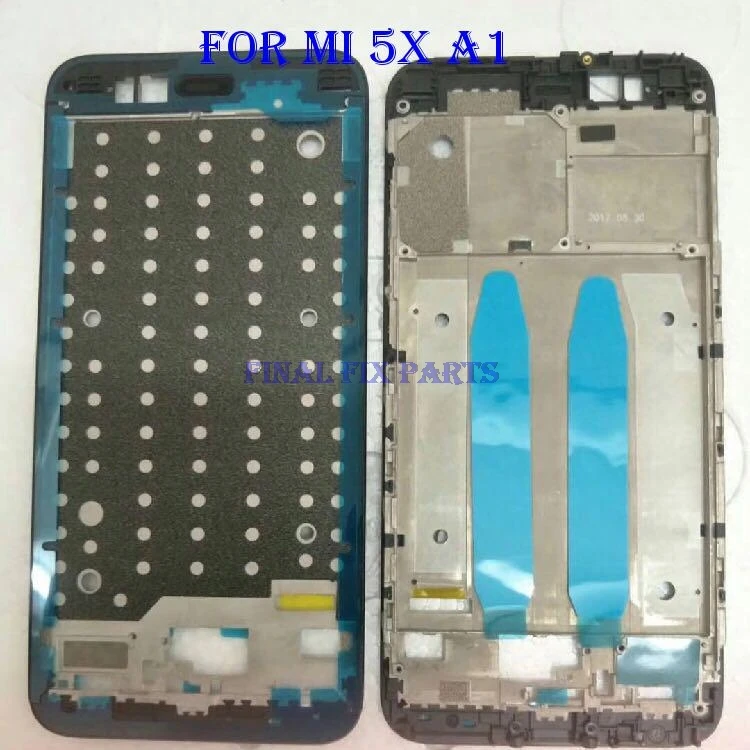 

LCD Faceplate For Xiaomi Mi A1 MiA1 5X Mi5X Front Frame Chassis Middle Housing Bezel + Adhesive Sticker Repair Parts