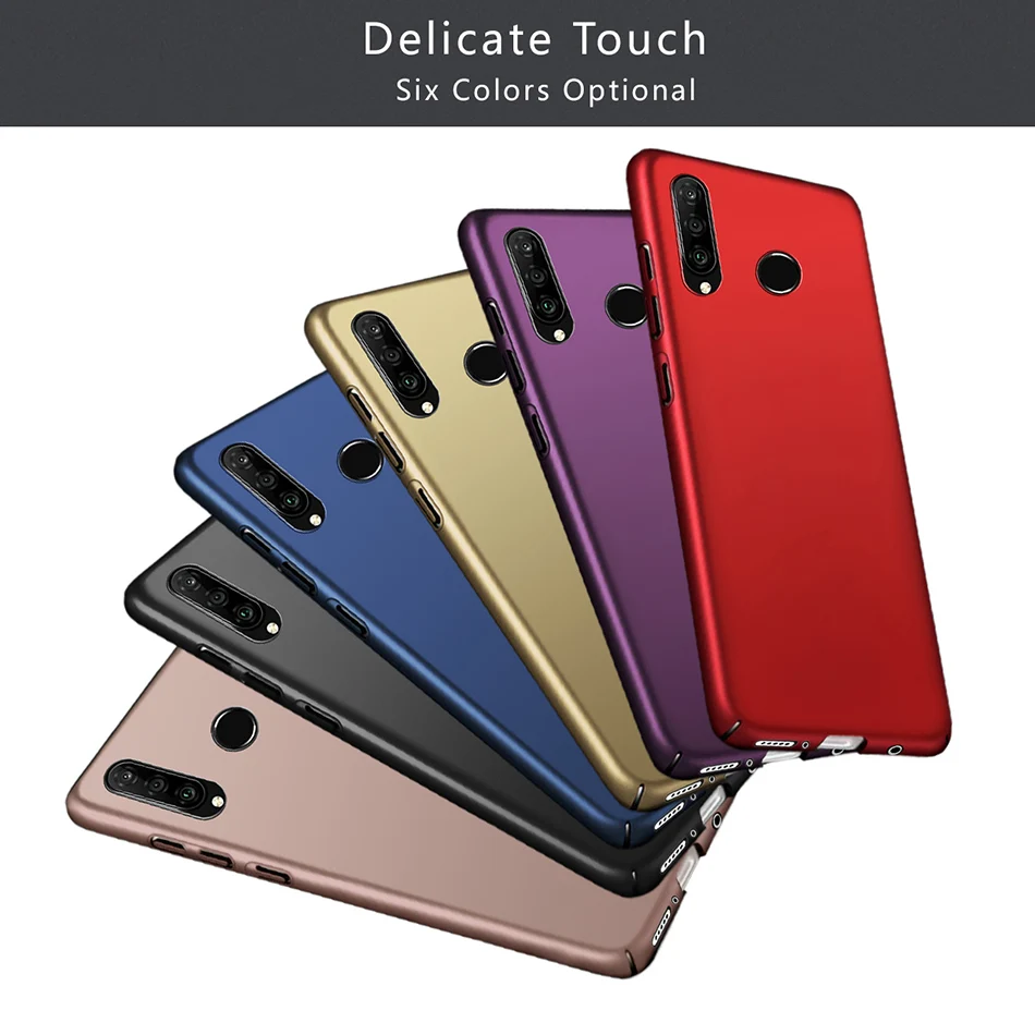 For Huawei P30 Lite Case Matte Slim Hard PC Back Cover For Huawei P30 Pro Phone Case For Huawei P30lite P30pro P 30 P30 Fundas