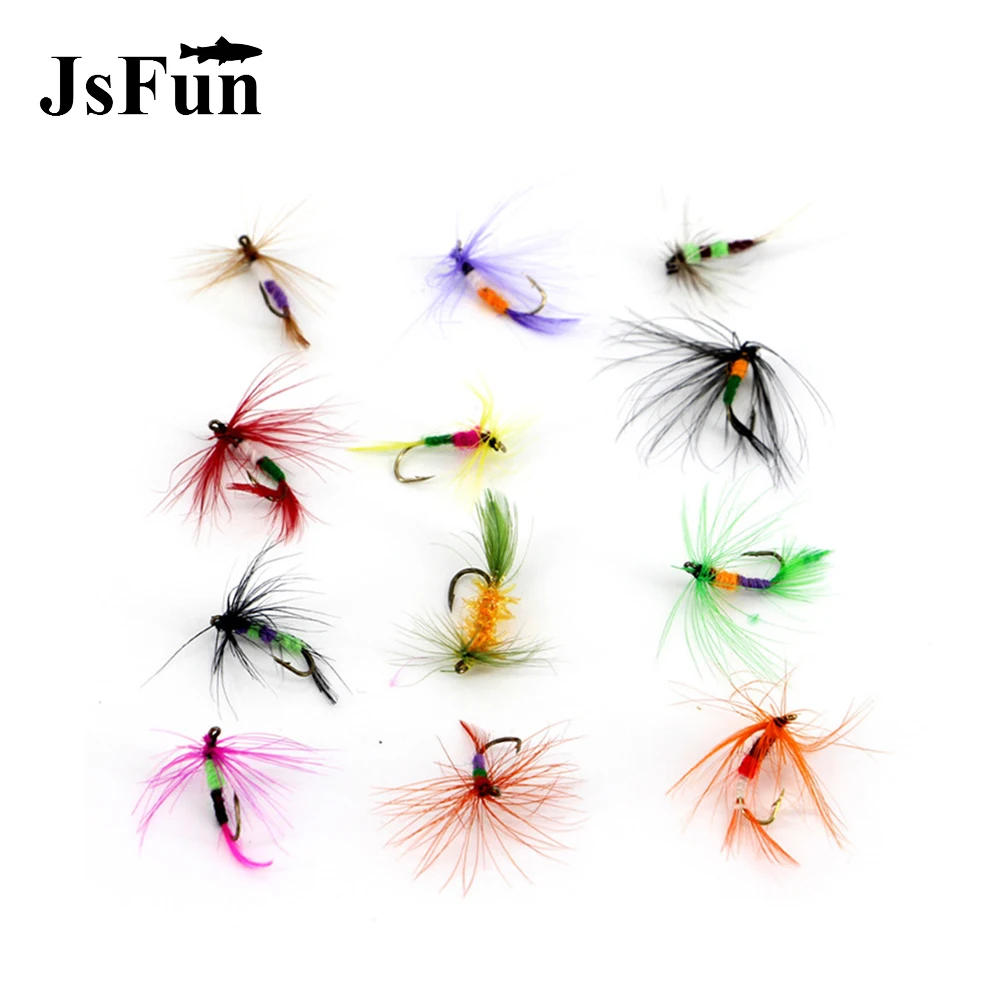 Hot Selling 12pcs/lot Fly Fishing Lure Set Style Insect Artificial
