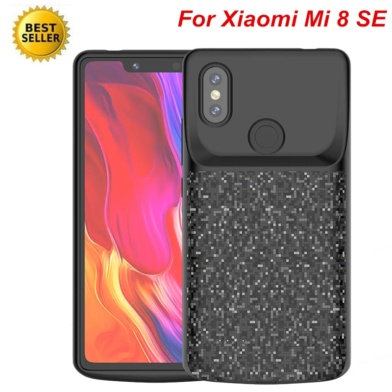 

4700 Mah For Xiaomi Mi 8 se Battery Case External Smart Battery Case Cover Power Bank For Xiaomi MI8 se Battery Charger Case