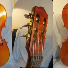 Лучшая модель 6 стрингов 2"(1/4) песня маэстро" arpeggione ", мощный звук#12521