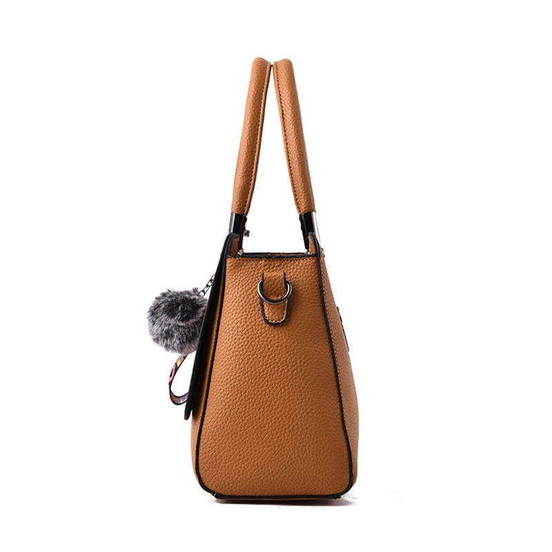 Women Handbag Solid Fur Soft Crossbody Shoulder Bag Female Bolsa Feminina Ladies Messenger Bags Fashion Pu Leather Tote SS7196 (22)