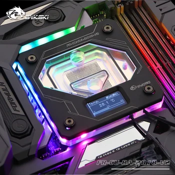 

Bykski FR-CU-RA-2018-V2 CPU Water Cooling Block for Intel 115x Black