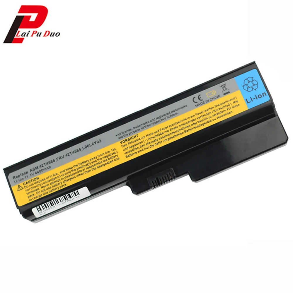 

N Laptop Battery for IBM Lenovo 3000 N500 B550 G450 G530 G550 IdeaPad G555 G455 B460 G430 V460 V460A Z360 V460A-IFI G430 4152