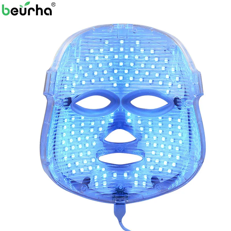 

NEWEST 7 Colors Electric LED Facial Mask Photon Skin Rejuvenation Home Use Anti-aging Anti Acne Wrinkle Beauty Treatment Salon