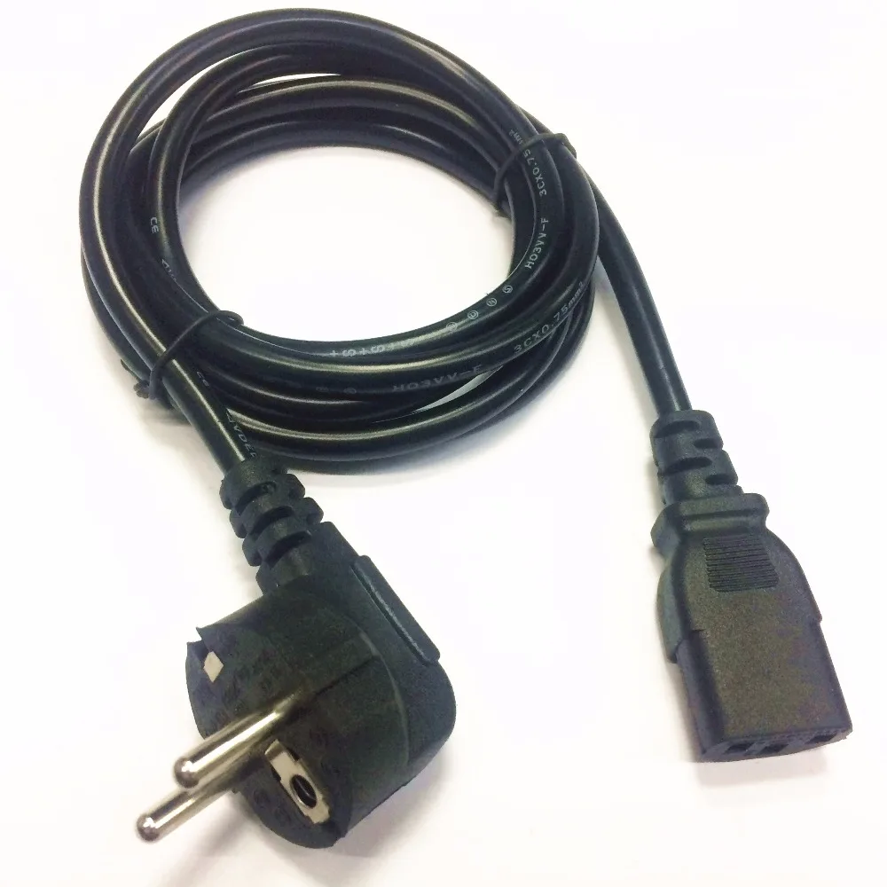 EU PLUG AC Power Adapter Cord Lead Cable For Sony Playstation 4 PS4 Pro Game Console