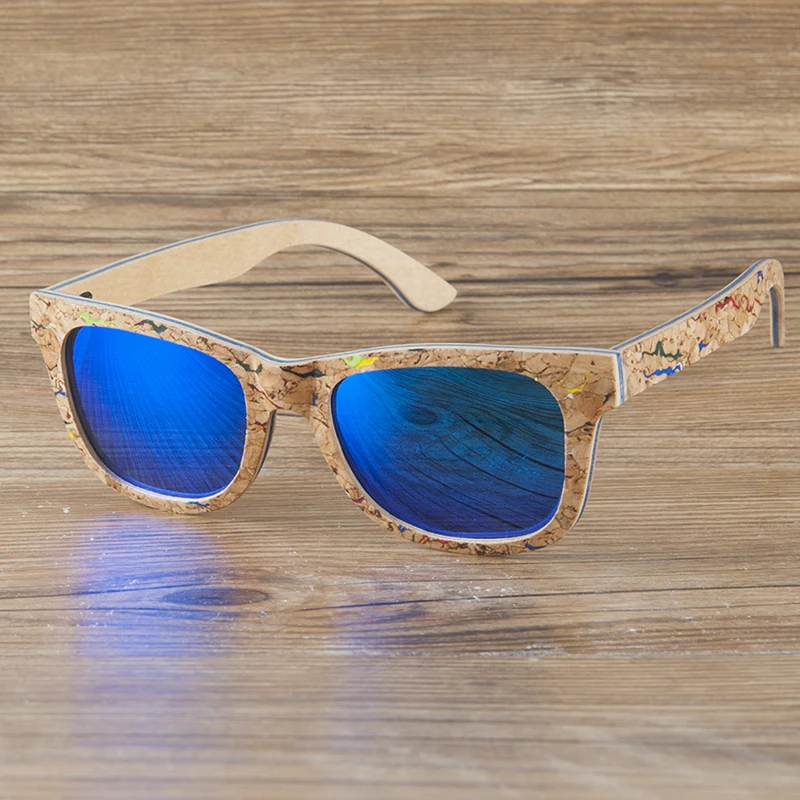 US $25.19 Bobo Bird Mirror Wood Sunglasses For Men Polarized Color Women Sun Glasses Oculos De Sol Feminino WAg021