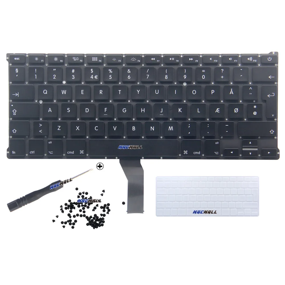 

LAPTOP KEYBOARD FITS MACBOOK AIR 13 " A1369 Denmark Layout Keyboard 2010