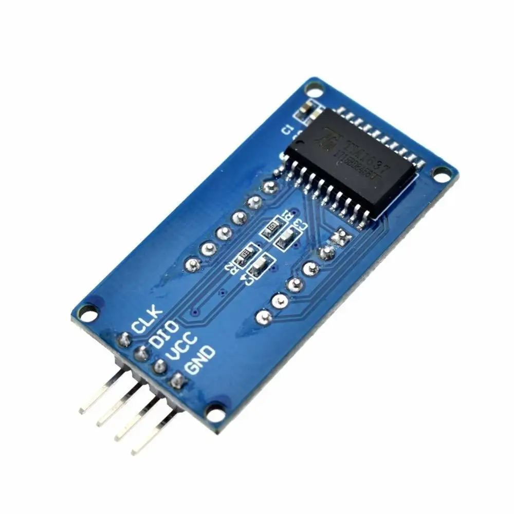 TM1637 4 бита цифровой светодиодный модуль дисплея diy для arduino 7 сегментов 0,36 дюймов часы красный анод трубки четыре последовательных драйвер платы Пакет