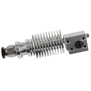 

3D Printer Accessories Nozzle M7 Thread Hose Integrated Extruder Hot End E3Dv6 Single Head Cooling Nozzle