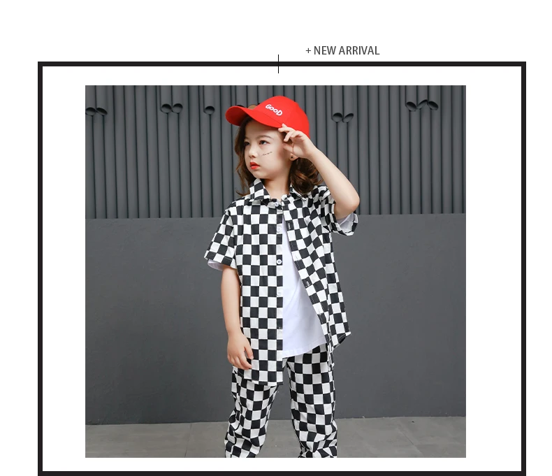 2018 big boys and girls sports clothes Hip hop dance costumes jazziness performance costumes children's suits 4-18 years kids (10)