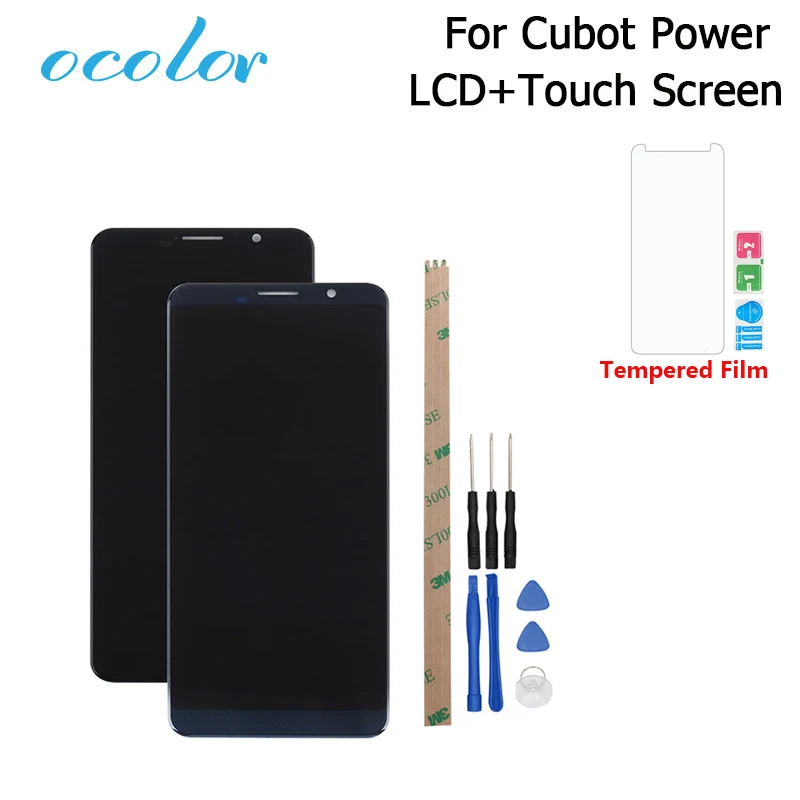 Ocolor для Cubot Power ЖК-дисплей и фотография замена инструментов + клей телефона |