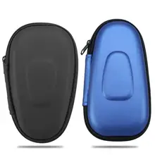 Мужская портативная дорожная переноска с двойным лезвием, электробритва, футляр для хранения, жесткая ЭВА, держатель для бритвы, защитная сумка, коробка, черный/синий