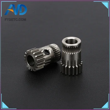 

2Sets Cloned Btech Dual Gears DIY Prusa i3 Steel Pulleys Kit 3D Printer Gears Extrusion Wheel For Prusa i3 MK2/MK3 3D Printer