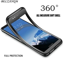 360 Полный силиконовый чехол для Xiao mi Pocophone F1 mi 8 SE A1 A2 5X 6X мягкий чехол на красный mi Note 5 5A Pro 4X красный mi 6 6A Pro Чехол