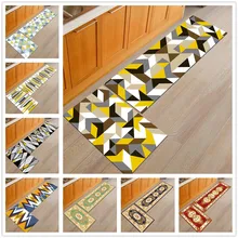 50X80+ 50X160 см/набор скандинавские короткие кухонные коврики домашний декор входная дверь Коврик Противоскользящий коврик для ванной комнаты раздвижная дверь/шкаф