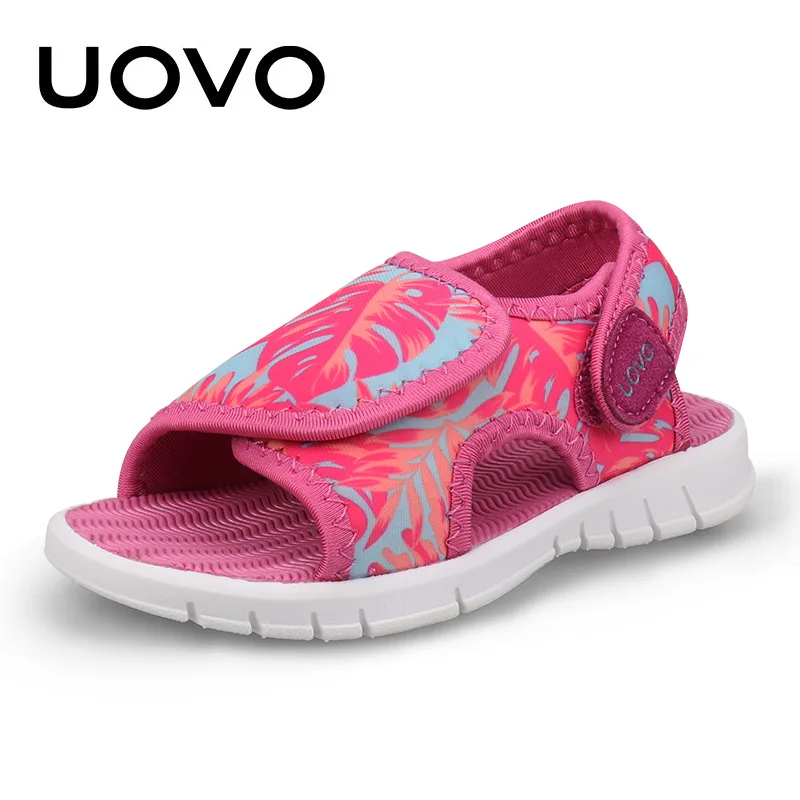 

UOVO Brand 2018 Kids Boy Sandals Summer Child Beach Shoes Sandals Little Girls Sandals Shoes Toddler Summer Shoes Soft