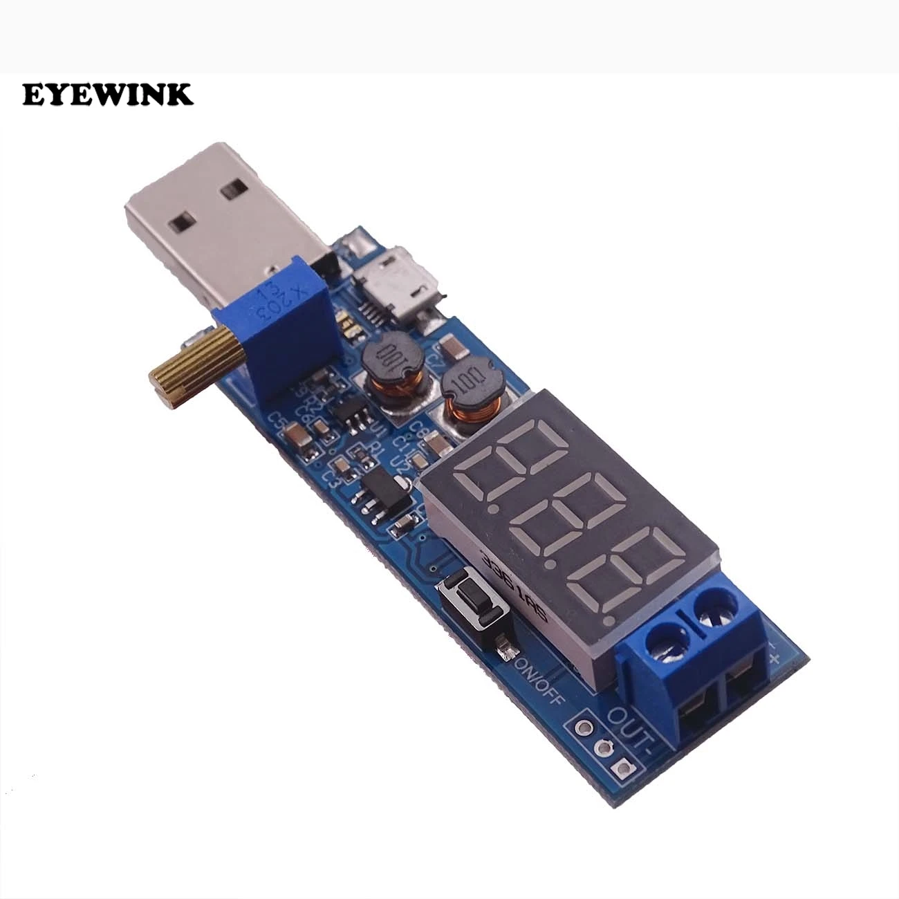 DC 5 В до 3 В/12 в USB повышающий/понижающий модуль питания Регулируемый повышающий