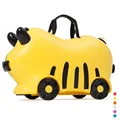 Children luggage kid suitcase locker handbag boy girl baby Toy box luggage Pull rod box Can sit ride Check box