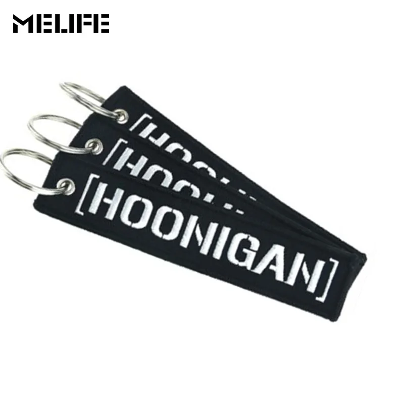 الرياضة تسلق اكسسوارات Hoonigan المفاتيح للسيارات والدراجات النارية مفتاح Fobs Hoonigan مفتاح حامل سلسلة سلاسل المفاتيح 3 قطعة/الوحدة