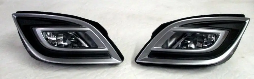 JanDeNing Автомобильные противотуманные фары для 2010 2012 MAZDA CX 9 прозрачные галогенные