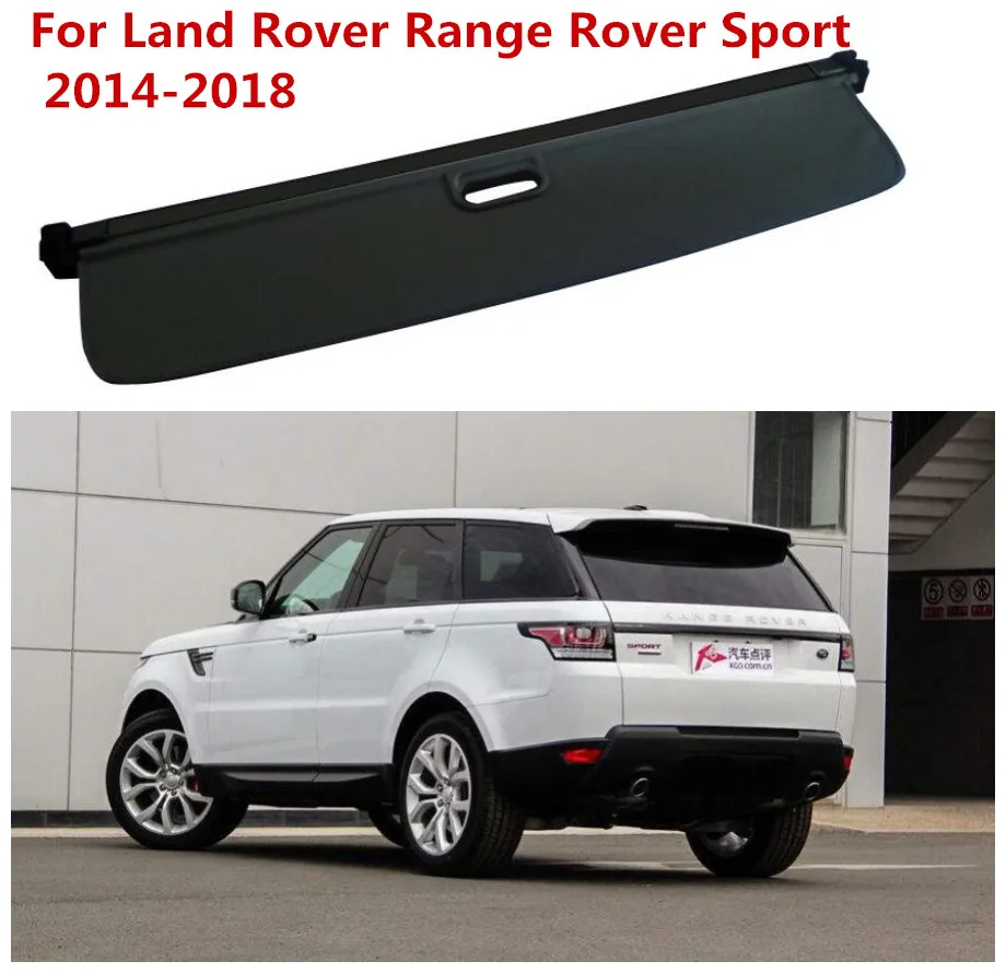 

JINGHANG Car Rear Trunk Cargo Cover Security Shield Screen shade Fits For Land Rover Range Rover Sport 2014 2015 2016 2017 2018