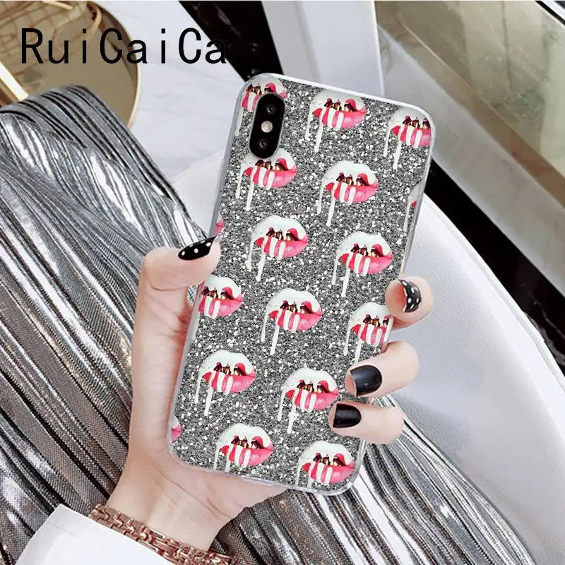 Girly Pink lips fashion newly pattern