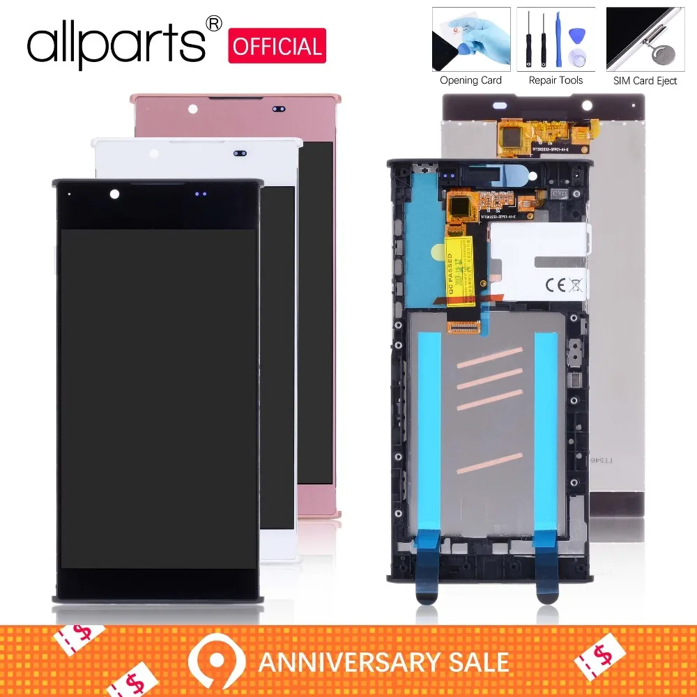 

Original 5.5'' LCD For SONY Xperia L1 Display LCD G3312 Touch Screen for Sony L1 Display Digitizer with Frame