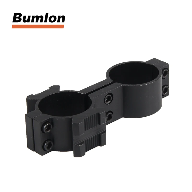 Universal 1" Scope Torch Laser Mount 25mm x 25mm Rifle Scope Flashlight