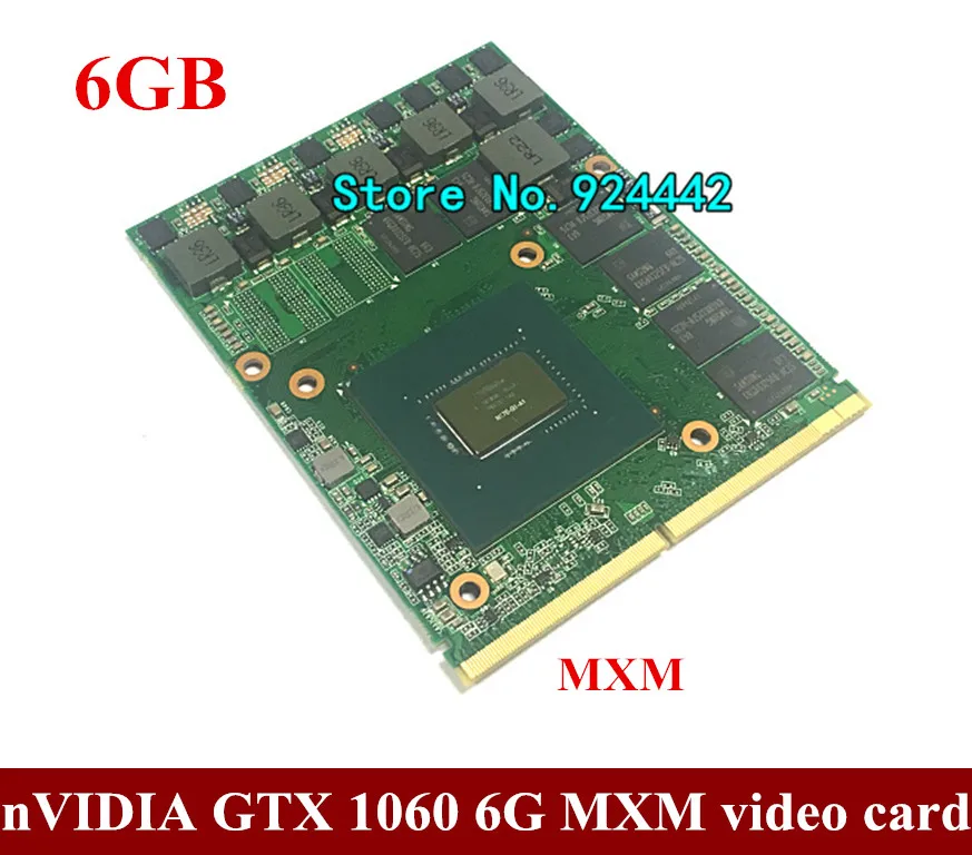 cheap For Dell Alienware MSI Laptop nVidia GeForce GTX 1060 GPU 6GB GDDR5 Graphics Card Send BY DHL