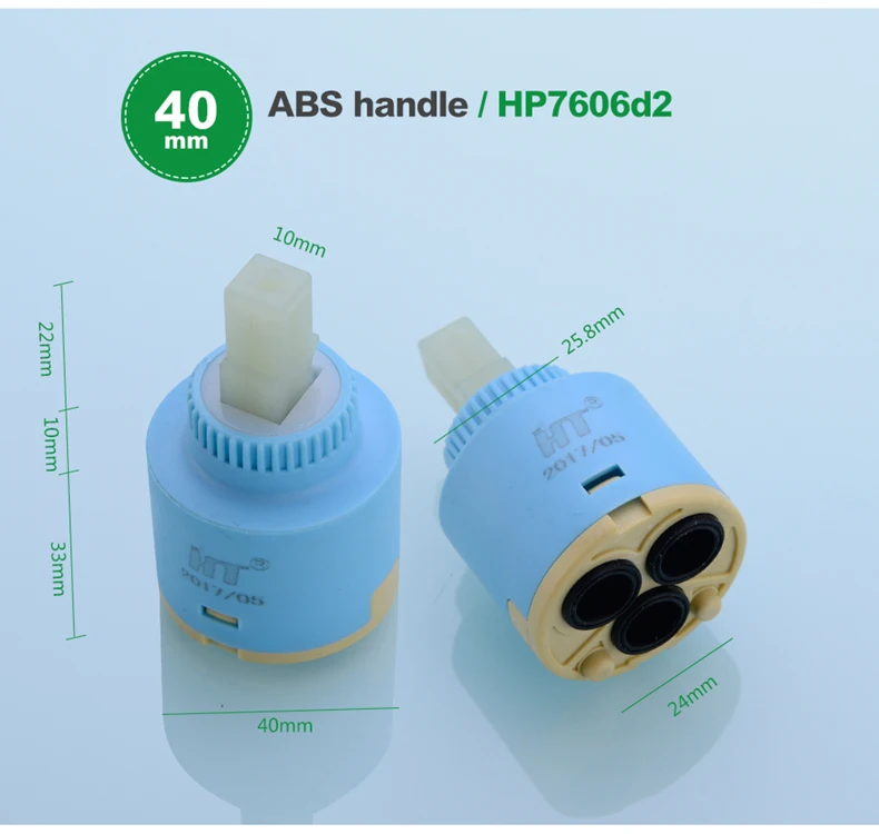 HPB 35 мм/40 мм смесители для кухни/бассейна/ванны керамические картриджи для горячей и холодной воды смеситель для воды клапан кран аксессуары HP7606