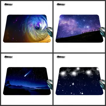 

Mairuige High Quality Hot Print Design Non-slip New Custom Night Sky Meteor Rectangular Mouse Pad Computer Game Pad 220x180X2mm