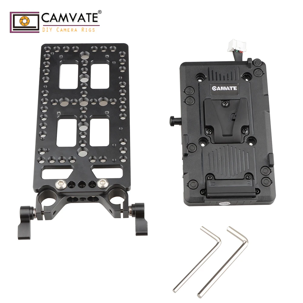 CAMVATE V-lock Plate адаптер для URSA Mini C1797 камеры фотографии аксессуары