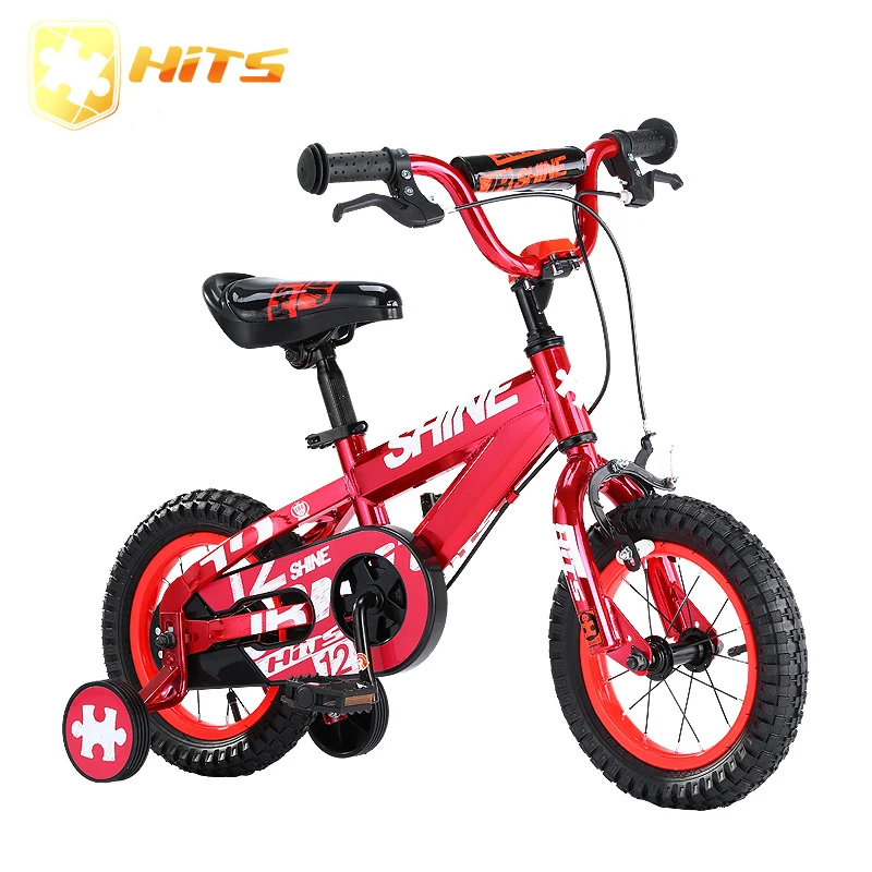 

HITS Shine 12-18 Inch Child's Bike Cycling Kids Bicycle With Safety Protective Steel Men and women Children 4 Styles 5 Colors