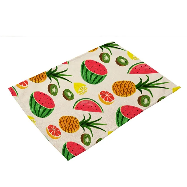 Buy Placemat Table Mat Cute Fruit Printed For Tables