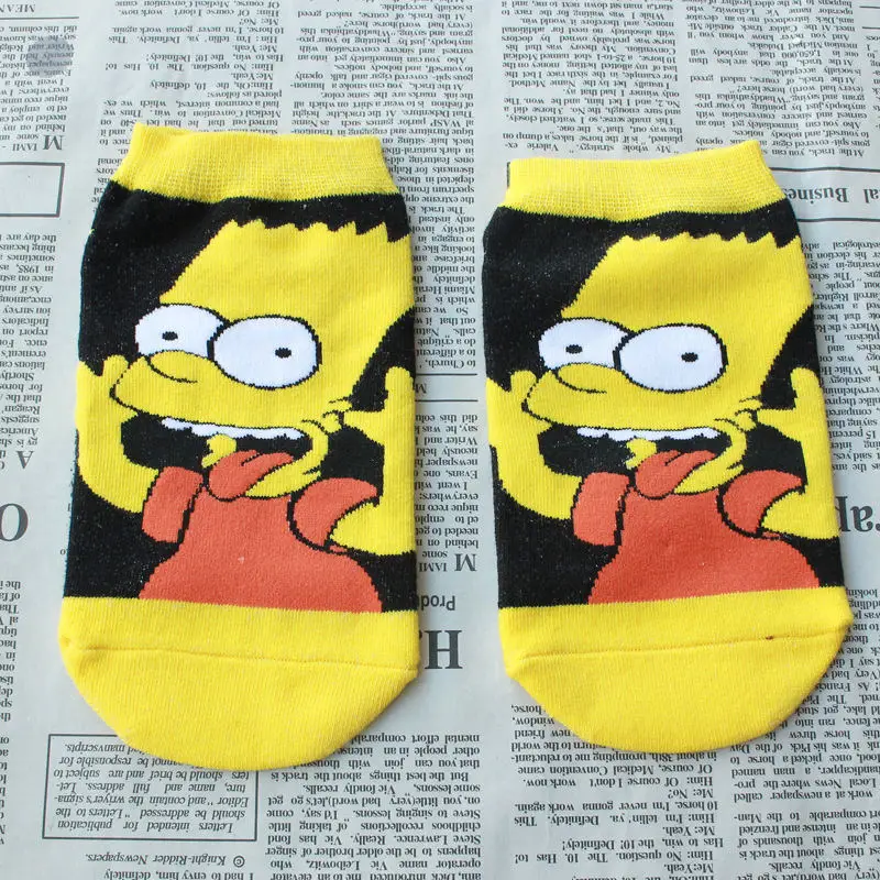 Dreamlikelin-1-Pair-Funny-Women-Children-Socks-Cute-Happy-Cotton-Socks-Simpsons-Family-Novelty-Spring-Autumn(4)