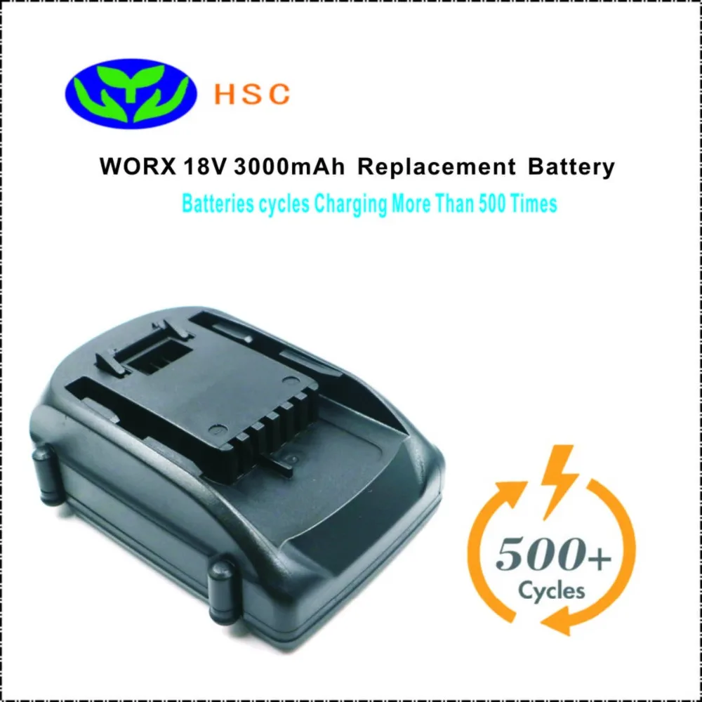 

WOX18A3000mAh 18V Li-ion Battery Replacement WORX WA3512 Original Battery
