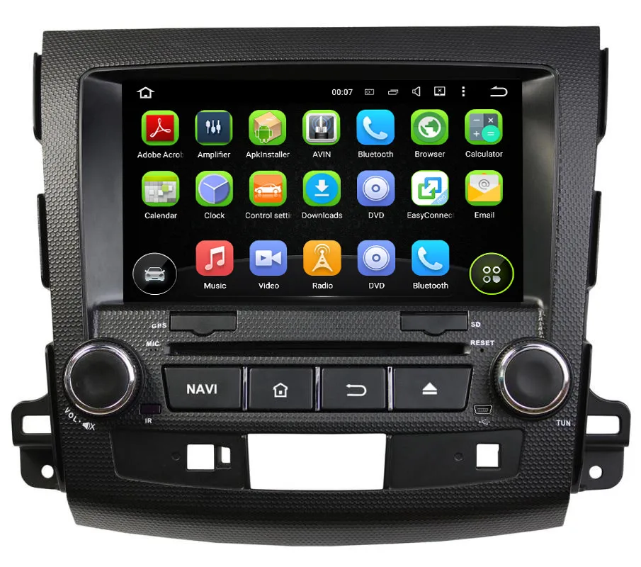 Flash Deal Quad Core 1024*600 Android 5.1 Car DVD GPS for MITSUBISHI OUTLANDER 2006-2012 PEUGEOT4007 Radio RDS Audio Automotivo Recorder 2 Flash Deal Quad Core 1024*600 Android 5.1 Car DVD GPS for MITSUBISHI OUTLANDER 2006-2012 PEUGEOT4007 Radio RDS Audio Automotivo Recorder 2